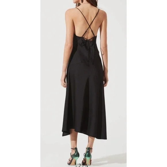 ASTR the label  Cowl Slip Midi Dress L - Picture 2 of 7